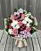 Букет цветов из: Альстромерии, Гвоздики, Розы и Хризантемы в Дровосеки