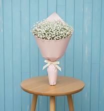 Букет цветов из:  Гипсофила в Дровосеки