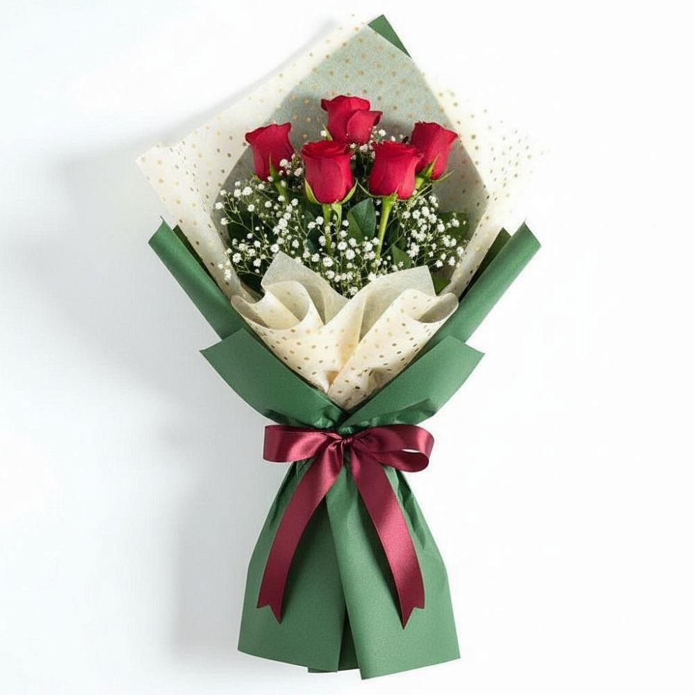 Букет цветов из: Розы в Дровосеки