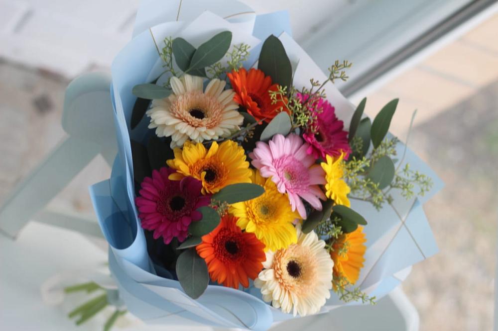 Букет цветов из: Герберы в Дровосеки