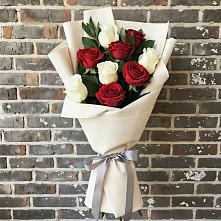 Букет цветов из:  Розы в Дровосеки
