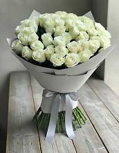 Букет 35 Белых роз в Дровосеки