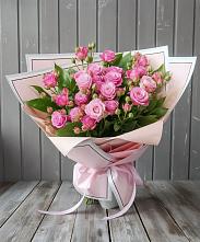 Букет Розовый кустик #REPLACE_PRED# Дровосеки