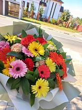 Букет цветов из:  Герберы #REPLACE_PRED# Дровосеки