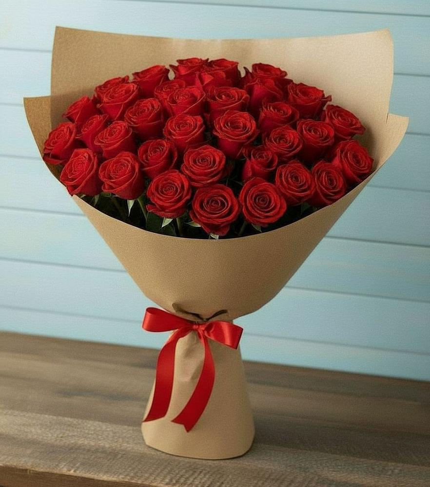 Букет Красные розы Милано в Дровосеки