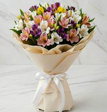 Букет цветов из:  Альстромерии в Дровосеки
