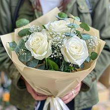 Букет цветов из:  Розы #REPLACE_PRED# Дровосеки