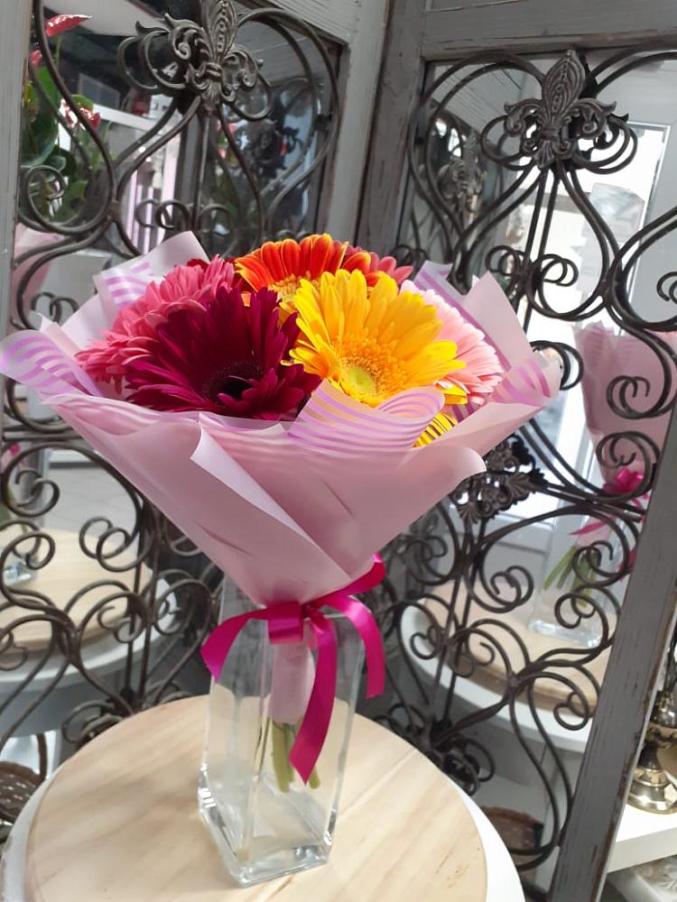 Букет цветов из: Герберы в Дровосеки