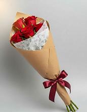Букет цветов из:  Розы в Дровосеки