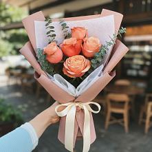 Букет цветов из:  Розы в Дровосеки