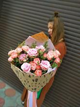 Букет цветов из:  Розы #REPLACE_PRED# Дровосеки