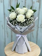 Букет цветов из:  Розы в Дровосеки