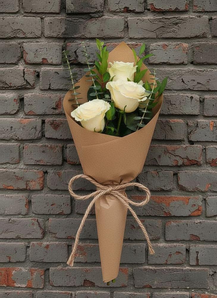 Букет цветов из: Розы в Дровосеки