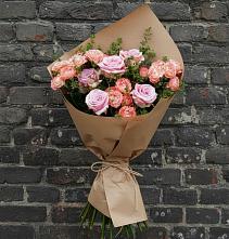 Букет цветов из:  Розы в Дровосеки