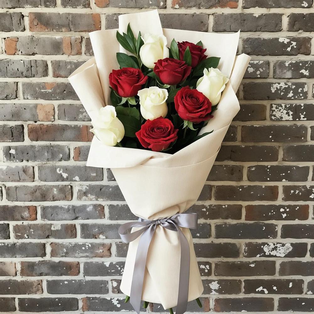 Букет цветов из: Розы в Дровосеки