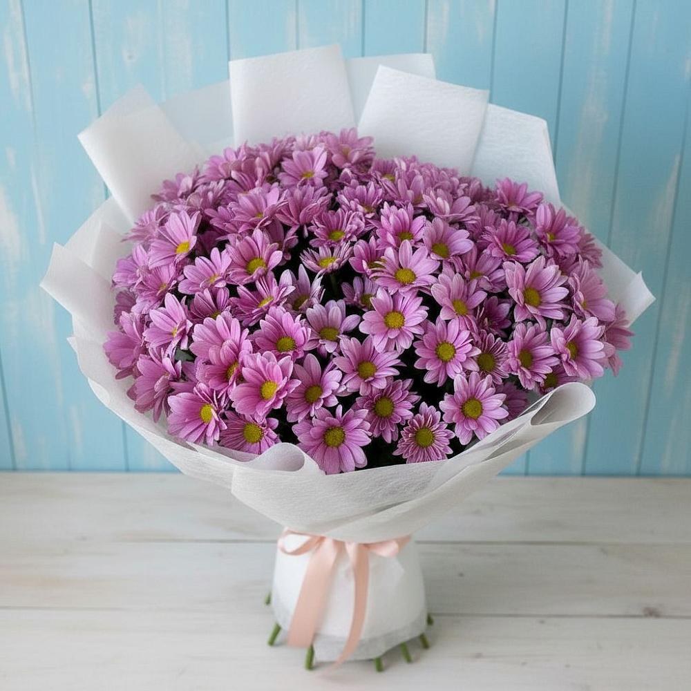 Букет цветов из: Хризантемы в Дровосеки