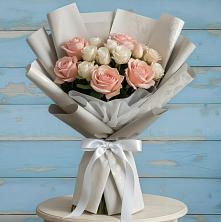 Букет цветов из:  Розы в Дровосеки