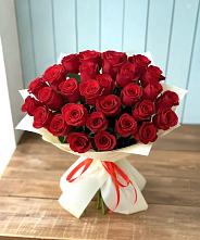 Букет 29 Красных роз в Дровосеки