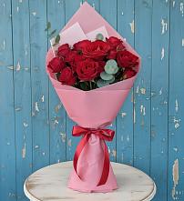Букет цветов из:  Розы в Дровосеки