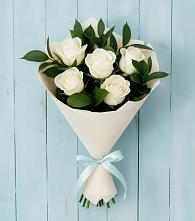 Букет цветов из:  Розы в Дровосеки