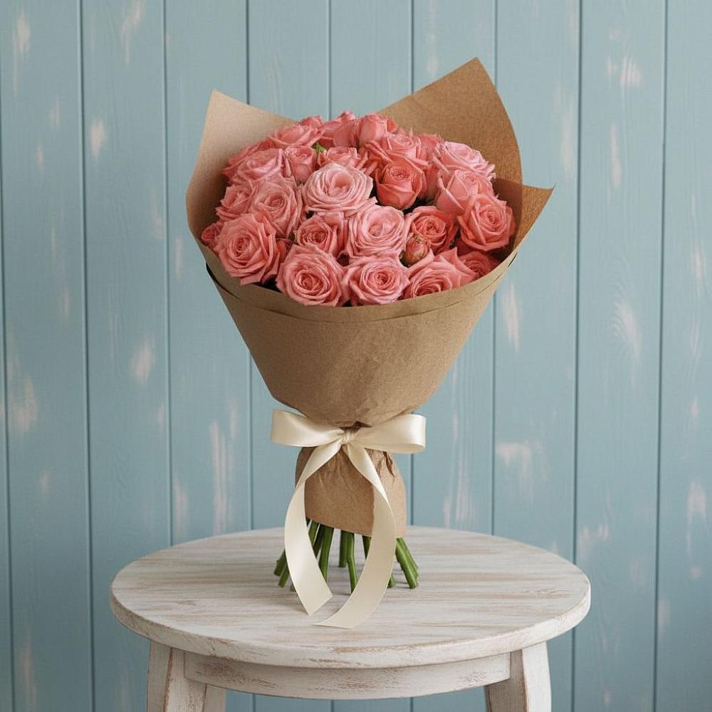 Букет цветов из: Розы в Дровосеки