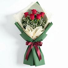 Букет цветов из:  Розы в Дровосеки