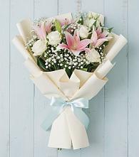 Букет цветов из:  Лилии #REPLACE_PRED# Дровосеки