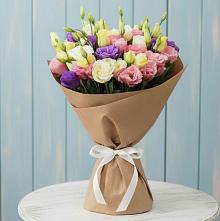 Букет цветов из:  Лизиантусы в Дровосеки