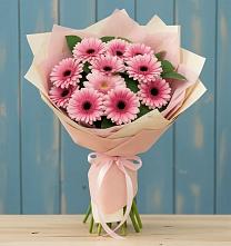 Букет цветов из:  Герберы в Дровосеки